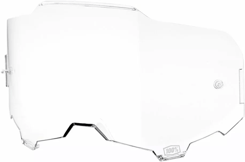 MX briļļu stikls 100% ARMEGA clear 100% MOTOVEIKALS 21