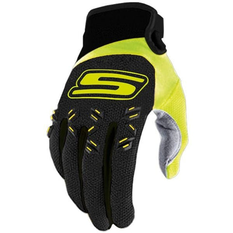 MX cimdi S-Line black & fluo yellow 3XL S-LINE MOTOVEIKALS 21