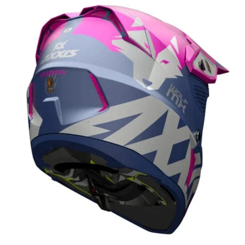 MX ķivere AXXIS WOLF JACKAL C18 matte pink AXXIS MOTOVEIKALS 21