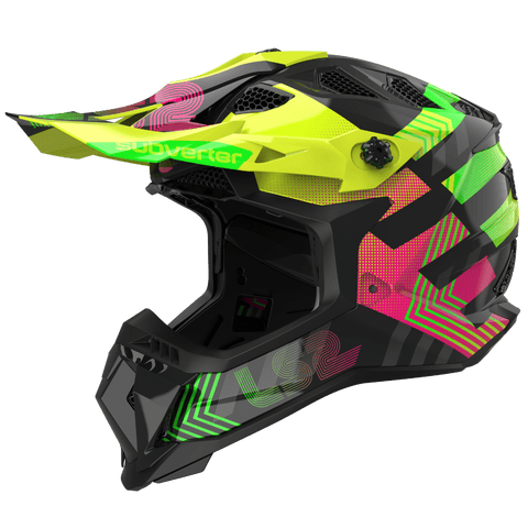 MX ķivere LS2 MX700 SUBVERTER EVO CHROMATIC black LS2 MOTOVEIKALS 21