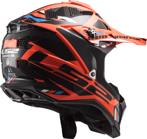 MX ķivere LS2 MX700 SUBVERTER STOMP fluo orange black M LS2 MOTOVEIKALS 21