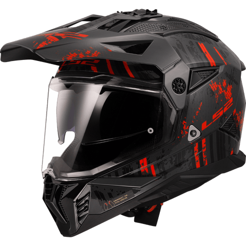 MX ķivere LS2 MX702 PIONEER II CRAZY black red 2XL LS2 MOTOVEIKALS 21
