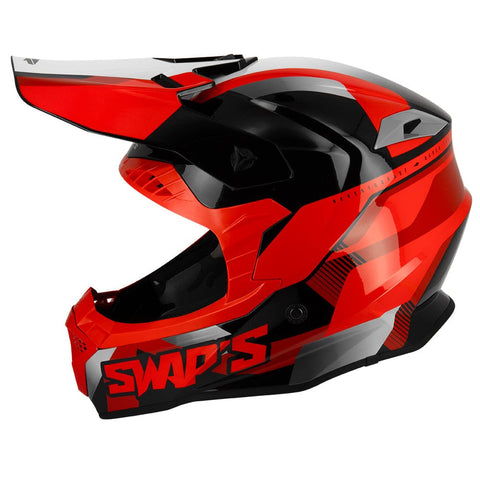 MX ķivere SWAPS S849 2FASTER red SWAPS MOTOVEIKALS 21
