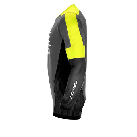 MX krekls ACERBIS RACK TWO JERSEY grey / yellow L ACERBIS MOTOVEIKALS 21
