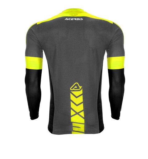 MX krekls ACERBIS RACK TWO JERSEY grey / yellow L ACERBIS MOTOVEIKALS 21