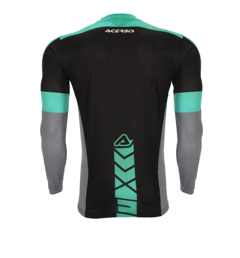 MX krekls ACERBIS TRACK TWO JERSEY black / mint M ACERBIS MOTOVEIKALS 21