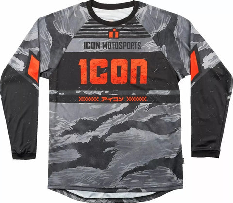 MX krekls ICON Tiger's Blood grey XL ICON MOTOVEIKALS 21