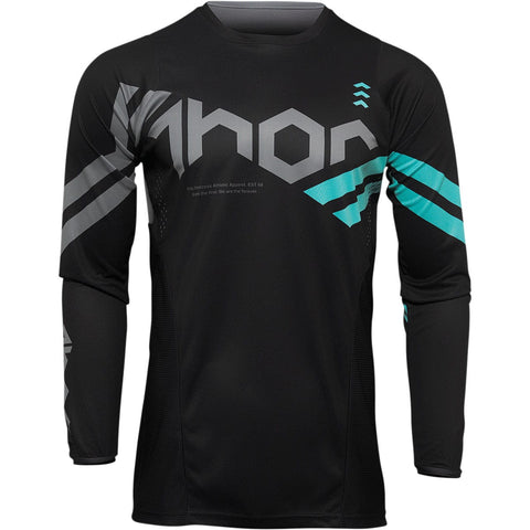 MX krekls THOR Pulse Cube black / mint S THOR MOTOVEIKALS 21