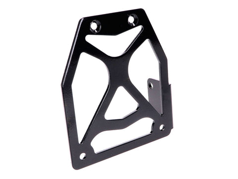 number plate holder 100x116 aluminium black DIVERSE / IMPORT MOTOVEIKALS 21