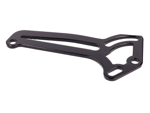 number plate holder lateral mounting aluminium black for Minarelli 50cc 2-stroke DIVERSE / IMPORT MOTOVEIKALS 21