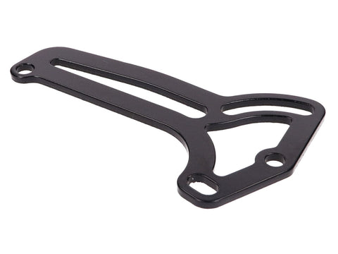 number plate holder lateral mounting aluminium black for Piaggio 2-stroke DIVERSE / IMPORT MOTOVEIKALS 21