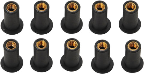 Nut Well (5027)10-32 10Pk DRAG SPECIALTIES DRAG SPECIALTIES MOTOVEIKALS 21