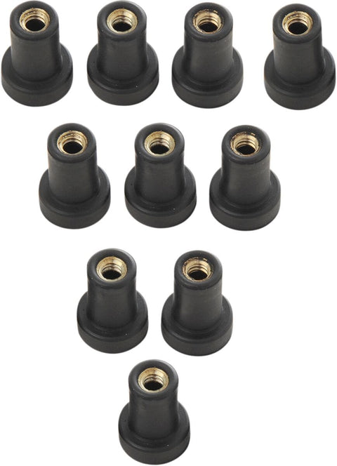 Nut Well (8098)10-24 10Pk DRAG SPECIALTIES DRAG SPECIALTIES MOTOVEIKALS 21
