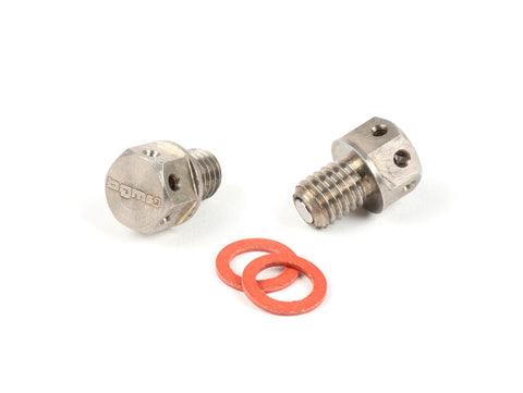 Oil drain plug set M8 x 8mm -BGM PRO with neodym magnet- Vespa PX, T5 125cc, Cosa, Rally180 (VSD1T), Rally200 (VSE1T), Sprint150 (VLB1T), TS125 (VNL3T), GT125 (VNL2T), GTR125 (VNL2T), GL150 (VLA1T), Super, SS180 (VSC1T), GS160 / GS4 (VSB1T), VNA, VNB, VBA BGM PRO MOTOVEIKALS 21