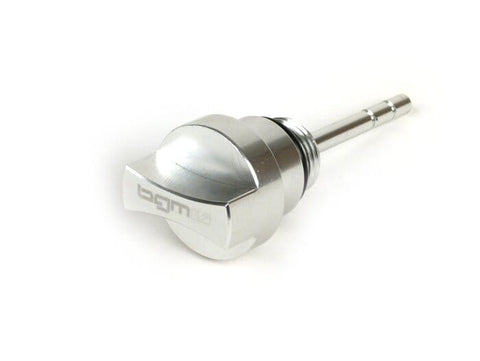 Oil filler cap with dipstick -BGM PRO, engine oil- Piaggio Leader/Quasar - Vespa ET4, LX, LXV, S, GT, GTS, GTV, GTL 125-300cc - anodised silver BGM PRO MOTOVEIKALS 21