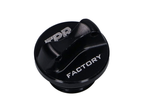 oil filler plug CNC TPR Factory black M16 w/ sealing ring for Minarelli AM3, AM4, AM5, AM6 TOP PERFORMANCES MOTOVEIKALS 21
