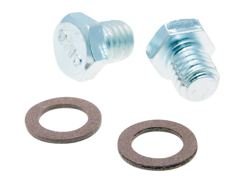 oil filler screw set / oil filler bolt set incl. seals for Vespa, Piaggio, Gilera OEM STANDARD MOTOVEIKALS 21