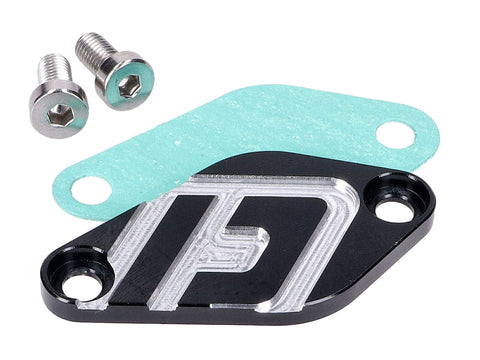 oil pump cover Doppler V2 black for Minarelli AM6, Derbi EBE, EBS, D50B DOPPLER MOTOVEIKALS 21