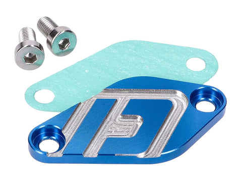 oil pump cover Doppler V2 blue for Minarelli AM6, Derbi EBE, EBS, D50B DOPPLER MOTOVEIKALS 21