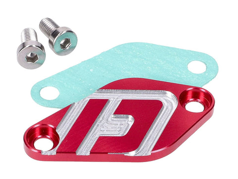 oil pump cover Doppler V2 red for Minarelli AM6, Derbi EBE, EBS, D50B DOPPLER MOTOVEIKALS 21