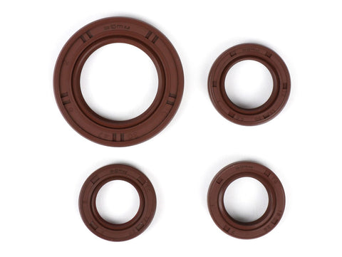 Oil seal set engine -BGM PRO, FKM/Viton® (E10/etahnol resistant)- Piaggio 50 cc AC/LC (since 1998) BGM PRO MOTOVEIKALS 21