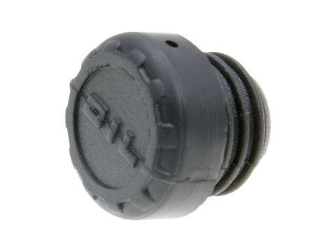 oil tank cap / oil tank plug OEM for Aprilia RX, SX, Derbi Senda, Gilera RCR, SMT, Motorhispania RX 50 PIAGGIO MOTOVEIKALS 21