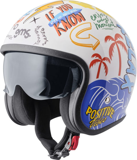 Open-face moto ķivere GMS Ride & Surf GMS MOTOVEIKALS 21