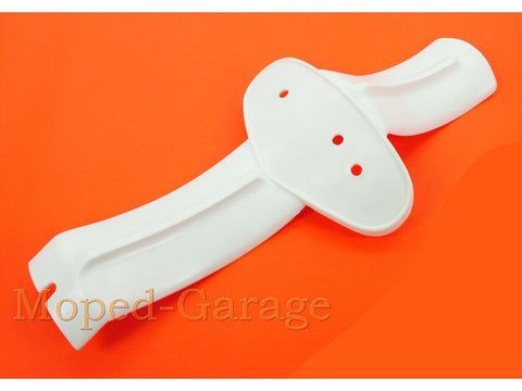 Oval mudguard rear fairing white for String moped DIVERSE / IMPORT MOTOVEIKALS 21