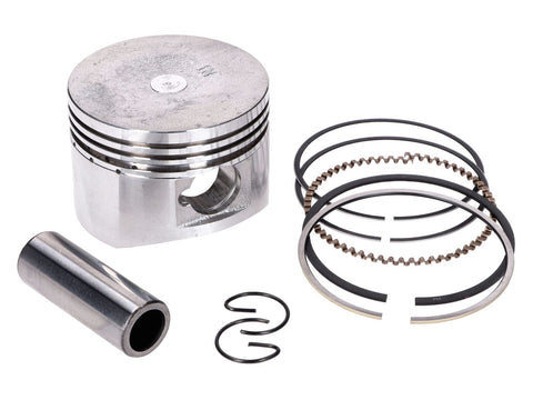 oversize piston set -B- 125cc 52.4mm 15mm piston pin for GY6 125 152QMI 101 OCTANE MOTOVEIKALS 21