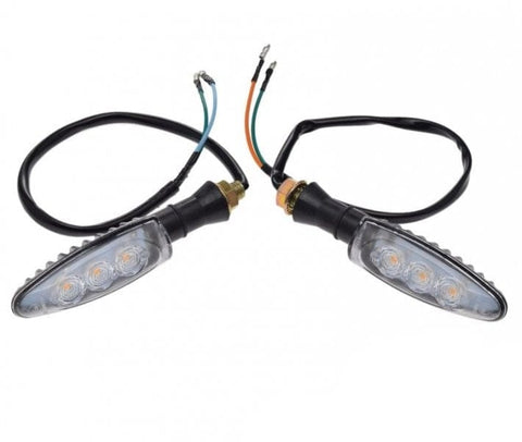 Pagrieziena lukturi 3 LED / M10x1.5 REPLICA MOTOVEIKALS 21