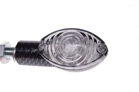 Pagrieziena lukturi CARBON CLEAR LED M10 x 1,25 REPLICA MOTOVEIKALS 21