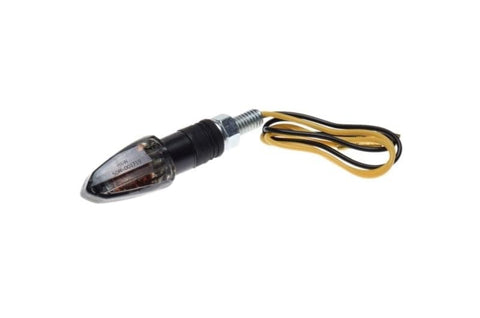 Pagrieziena lukturis CLEAR / BLACK REPLICA MOTOVEIKALS 21