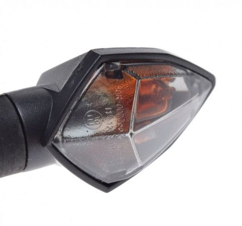 Pagrieziena lukturis CLEAR / BLACK REPLICA MOTOVEIKALS 21