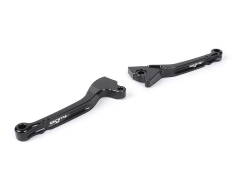 Pair of brake levers -BGM PRO CNC Sport, short (130mm)- Vespa LX, LXV, S, Primavera 50-150, Sprint 50-150 - black BGM PRO MOTOVEIKALS 21