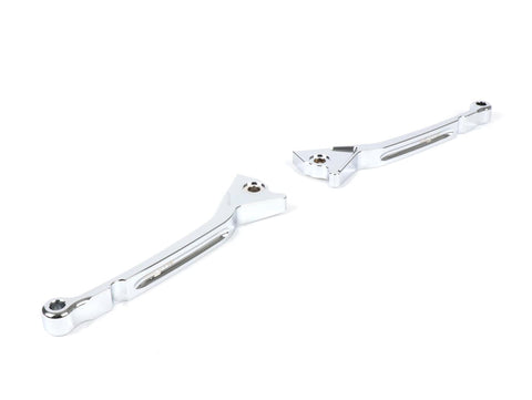 Pair of brake levers -BGM PRO Sport, long (165mm)- Vespa GT, GTL, GTS 125-300 - chrome BGM PRO MOTOVEIKALS 21