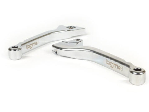 Pair of brake levers -BGM PRO Sport, short (130mm)- Vespa LX, LXV, S, Primavera 50-150, Sprint 50-150 - chrome BGM PRO MOTOVEIKALS 21