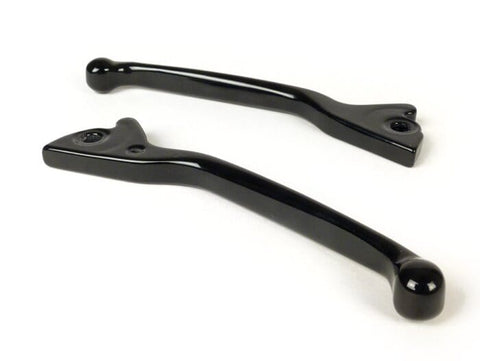 Pair of brake levers -MOTO NOSTRA- Vespa GT, GTL, GTS 125-300 - shiny black MOTO NOSTRA MOTOVEIKALS 21