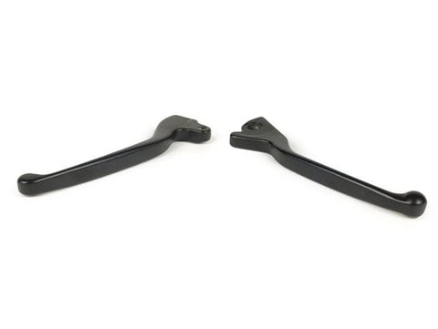 Pair of brake levers -MOTO NOSTRA- Vespa LX50-125, Primavera 50-125, S50-125, Sprint 50-125, Gilera Runner FX 125 DT/FXR180 DT, Piaggio Typhoon50 (ZAPC290, LBMC481), NRG50 DT (ZAPC453), Liberty 50-125, Fly 50-150, Derbi Boulevard 50-150 - matt black MOTO NOSTRA MOTOVEIKALS 21