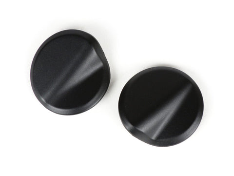 Pair of covers for mirror hole -BGM PRO- Vespa GTS 125-300 (ZAPMA3100, ZAPMA3200, ZAPMA3300) GTS HPE, Supertech (ZAPMA3600) - matt black (099/c) BGM PRO MOTOVEIKALS 21