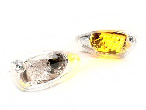 Pair of indicators -BGM ORIGINAL, LED- Gilera Runner (-2005) - amber BGM ORIGINAL MOTOVEIKALS 21
