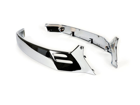 Pair of side panel trims -MOTO NOSTRA- chrome - Vespa GTS 125 (ZAPM31300), Vespa GTS 250 (ZAPM45100, ZAPM45101), Vespa GTS 300 (ZAPM45200, ZAPM45202), Vespa GTS Super 125 (ZAPM45300, ZAPM45301), Vespa GTS Super 300 (ZAPM45200, ZAPM45202), Vespa GTS Super MOTO NOSTRA MOTOVEIKALS 21