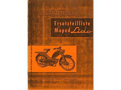 Parts catalog chassis parts for Achilles, Lido DIVERSE / IMPORT MOTOVEIKALS 21