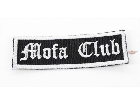 Patch 25mm height 80mm width 3mm frame for moped mokick DIVERSE / IMPORT MOTOVEIKALS 21