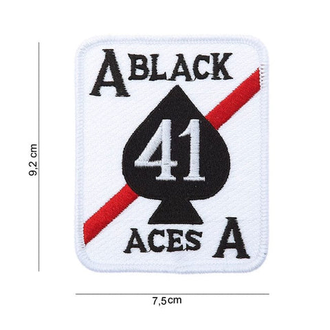 Patch Black Aces ARMY SURPLUS MOTOVEIKALS 21