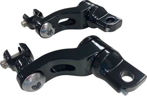 Peg Mount Adjustable Pass.Blk. DRAG SPECIALTIES DRAG SPECIALTIES MOTOVEIKALS 21