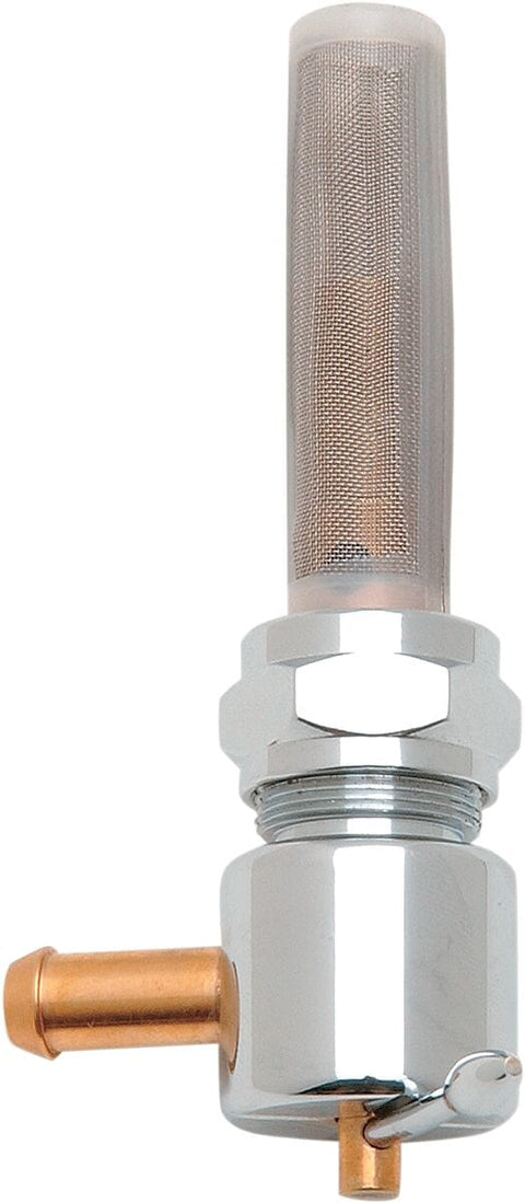 Petcock Rnd Chr 5/16" Rear Out DRAG SPECIALTIES DRAG SPECIALTIES MOTOVEIKALS 21