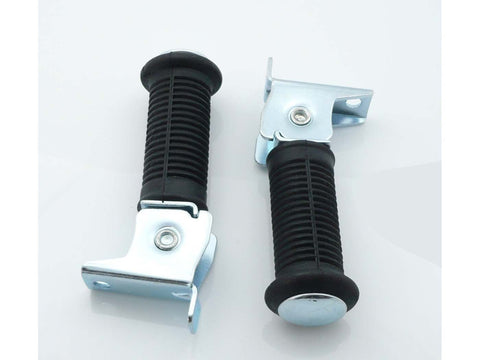 Pillion footrest set for Simson Schwalbe, Star, S50, S51, S70, KR 51 53 DIVERSE / IMPORT MOTOVEIKALS 21