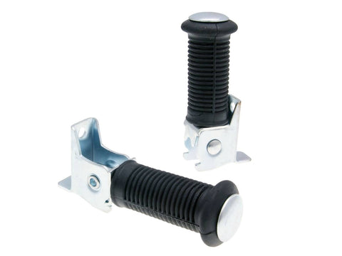 pillion / passenger foot peg set for Simson S50, S51, S53, S70, S80, S83, Schwalbe 101 OCTANE MOTOVEIKALS 21