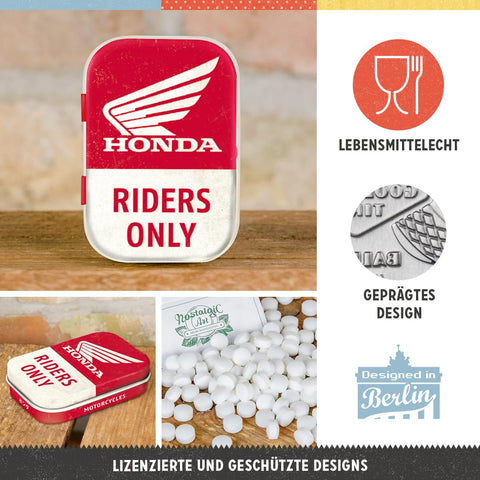 Piparmētru konfektes HONDA RIDERS ONLY NOSTALGIC ART MOTOVEIKALS 21
