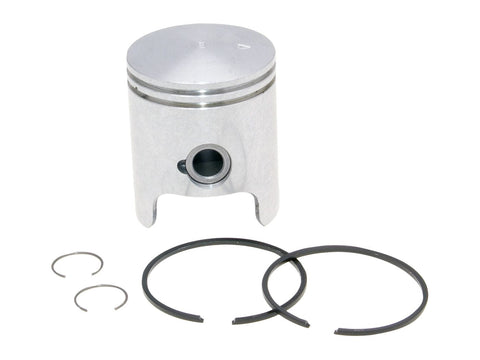 piston kit (A) OEM for Piaggio / Derbi engine D50B0 (cast iron cylinder) PIAGGIO MOTOVEIKALS 21